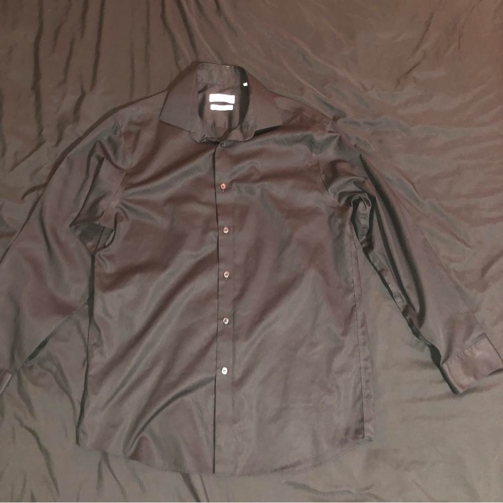 Calvin Klein black dress shirt